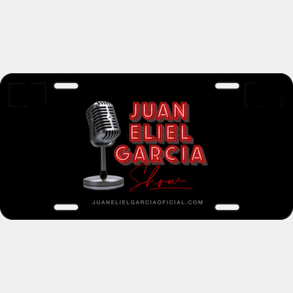 Juan Eliel Garcia Show License Plate Thumbnail