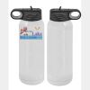 30oz White Water Bottle Thumbnail