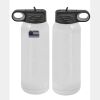 30oz White Water Bottle Thumbnail