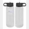 30oz White Water Bottle Thumbnail