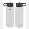 30oz White Water Bottle Thumbnail