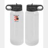 30oz White Water Bottle Thumbnail