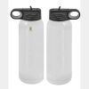 30oz White Water Bottle Thumbnail