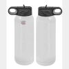 30oz White Water Bottle Thumbnail