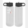 30oz White Water Bottle Thumbnail