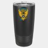 20 oz. Black Insulated Ringneck Tumbler with Slider Lid Thumbnail