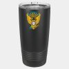 20 oz. Black Insulated Ringneck Tumbler with Slider Lid Thumbnail