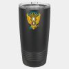 20 oz. Black Insulated Ringneck Tumbler with Slider Lid Thumbnail