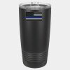 20 oz. Black Insulated Ringneck Tumbler with Slider Lid Thumbnail