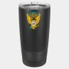 20 oz. Black Insulated Ringneck Tumbler with Slider Lid Thumbnail