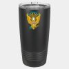 20 oz. Black Insulated Ringneck Tumbler with Slider Lid Thumbnail