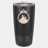 20 oz. Black Insulated Ringneck Tumbler with Slider Lid Thumbnail