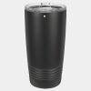 20 oz. Black Insulated Ringneck Tumbler with Slider Lid Thumbnail