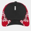 Port Authority® Colorblock Racing Cap with Flames Thumbnail