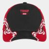Port Authority® Colorblock Racing Cap with Flames Thumbnail