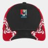 Port Authority® Colorblock Racing Cap with Flames Thumbnail