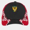 Port Authority® Colorblock Racing Cap with Flames Thumbnail