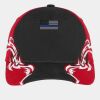 Port Authority® Colorblock Racing Cap with Flames Thumbnail