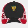 Port Authority® Colorblock Racing Cap with Flames Thumbnail