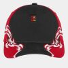 Port Authority® Colorblock Racing Cap with Flames Thumbnail
