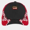 Port Authority® Colorblock Racing Cap with Flames Thumbnail