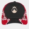 Port Authority® Colorblock Racing Cap with Flames Thumbnail