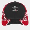 Port Authority® Colorblock Racing Cap with Flames Thumbnail